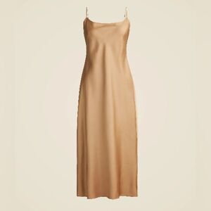 J. Crew Women’s Gwyneth Slip Dress in Luster charmeuse Size 4 NWT #BV496